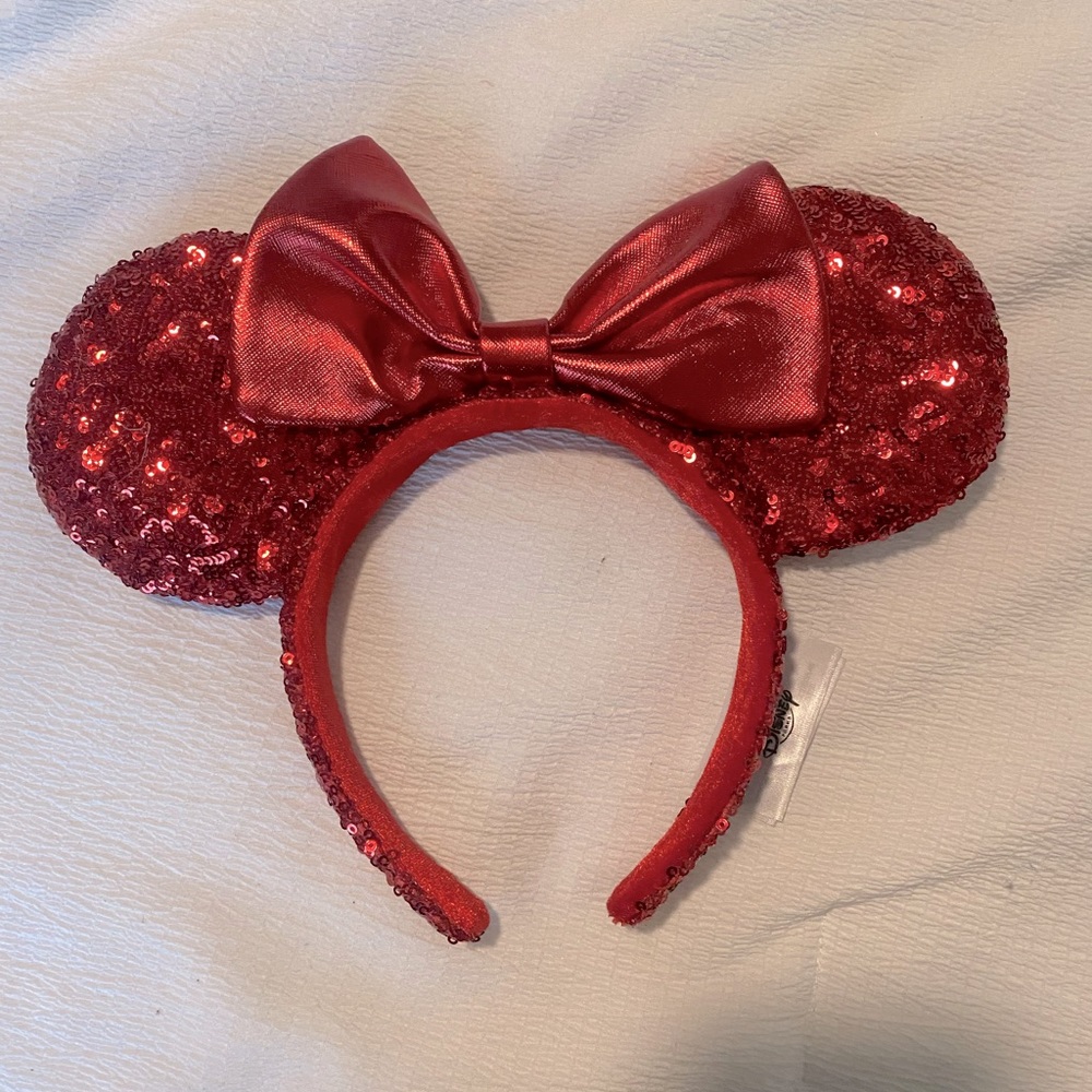 Ruby Red Disney Ears